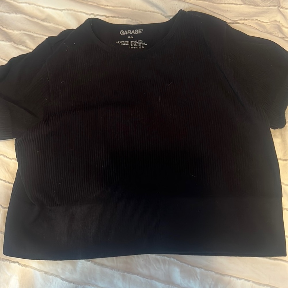 Garage black top